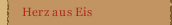 Herz aus Eis